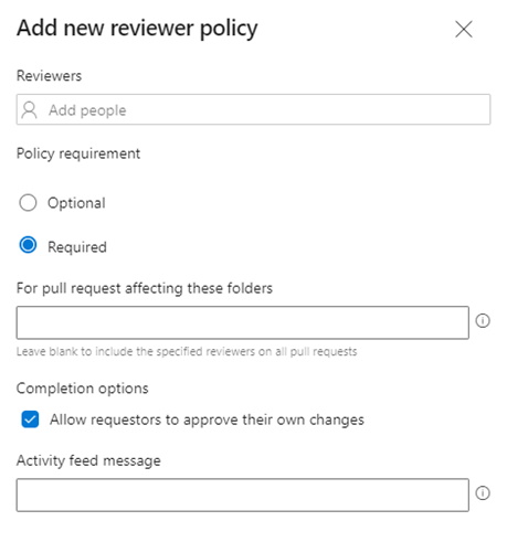 Add new reviewer policy
