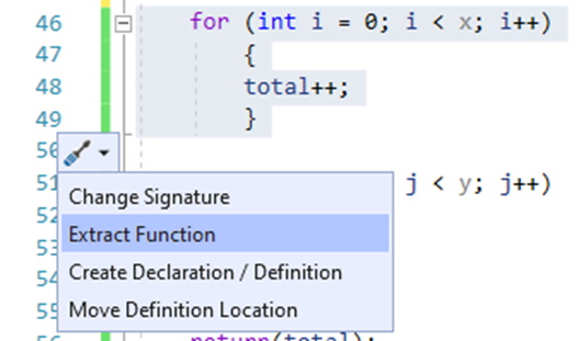 c-refactoring_figure-6_Using-Visual-Studio